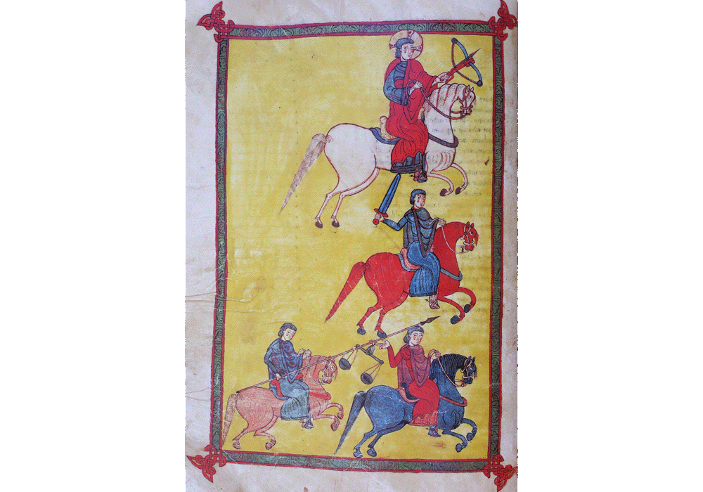 Beatus Liébana-Apocalypse of St. John-Burgo Osma-Manuscript-Illuminated codex-facsimile book-Vicent García Editores-7 Folio 85v.